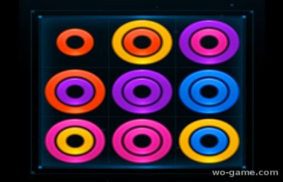 Цветные кольца Color Rings Puzzle