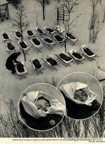 Тихий час зимой в московских яслях, 1958 г. Обсуждение